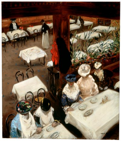 In a Café, 1905 by Alfred Henry Maurer