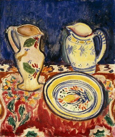 Still Life with Breton Pottery by Alfred Henry Maurer