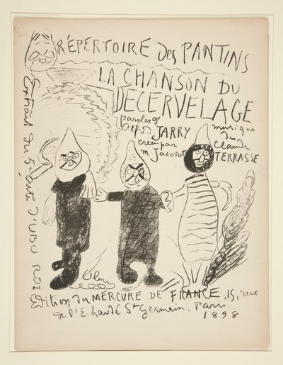 Repertoire of Puppets: The Song of Decervelage by Alfred Jarry