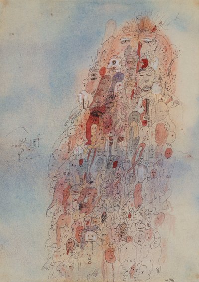 The Crowd by Alfred Otto Wolfgang Schulze Wols