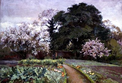 A Kitchen Garden, Frome, Somerset by Alfred Parsons