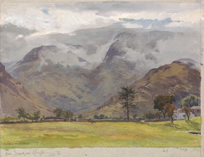 From Dungeon Ghyll by Alfred Parsons