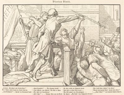 Another Dance of Death IV by Alfred Rethel