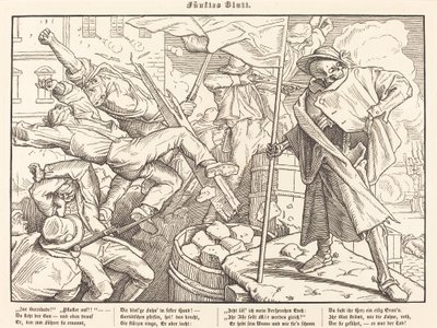 Another Dance of Death V by Alfred Rethel