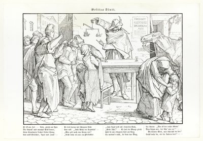 Another Dance of Death, plate III by Alfred Rethel