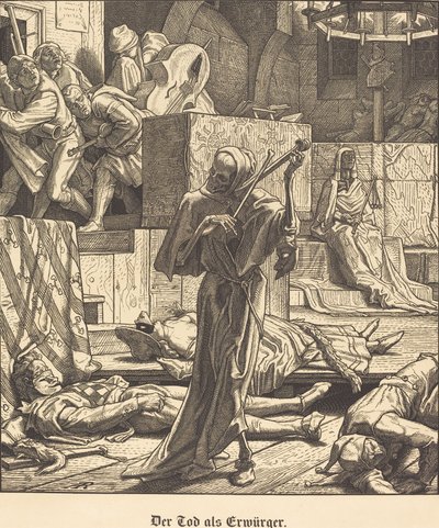 Death as Strangler by Alfred Rethel