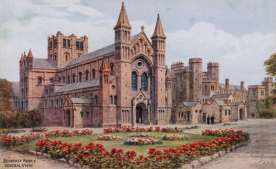 Buckfast Abbey, General View by Alfred Robert Quinton