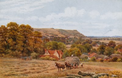 Chanctonbury Ring Near Worthing by Alfred Robert Quinton