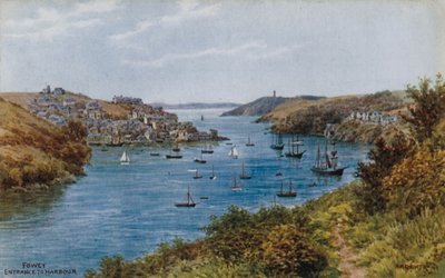 Fowey, Entrance to Harbour by Alfred Robert Quinton