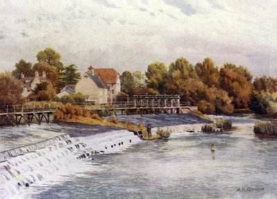 Hambledon Weir by Alfred Robert Quinton