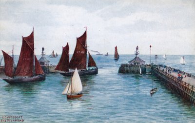 Lowestoft, The Pier Head by Alfred Robert Quinton