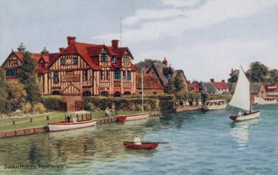 Swan Hotel, Horning by Alfred Robert Quinton