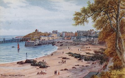 Tenby, From The Slopes by Alfred Robert Quinton