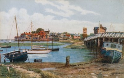 The Harbour, Yarmouth, Isle of Wight by Alfred Robert Quinton