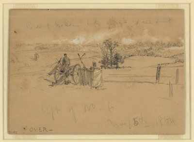 Left of No. 6 by Alfred Rudolph Waud