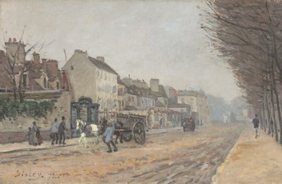 Boulevard Héloïse, Argenteuil, 1872 by Alfred Sisley