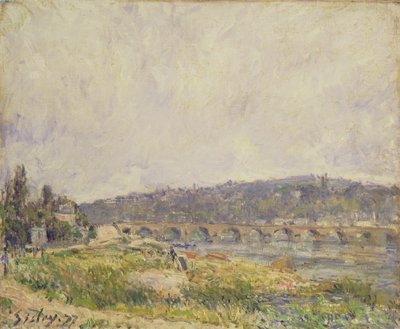 Bridge at Sevres, 1877 by Alfred Sisley