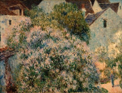 The Lilac in My Garden by Alfred Sisley