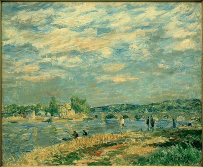 The Bridge of Sèvres by Alfred Sisley