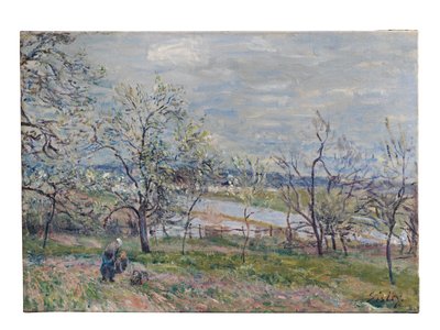 Spring at Veneux-Nadon, 1882 by Alfred Sisley