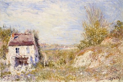 The Abandoned House by Alfred Sisley