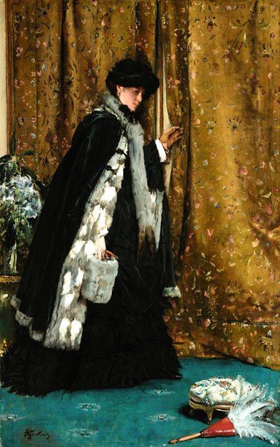 The Morning Visit by Alfred Emile Stevens