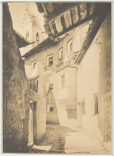 A Street in Sterzing, The Tyrol, 1890 by Alfred Stieglitz