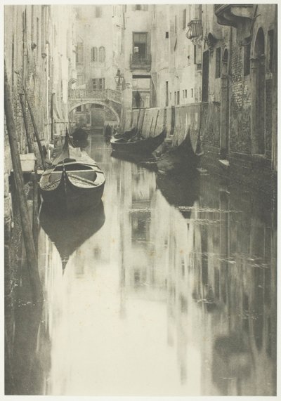 A Venetian Canal by Alfred Stieglitz