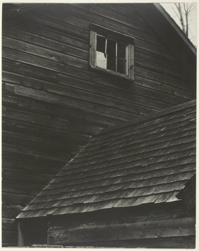 Barn—Lake George by Alfred Stieglitz