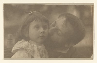 Lou Schramm and His Daughter by Alfred Stieglitz