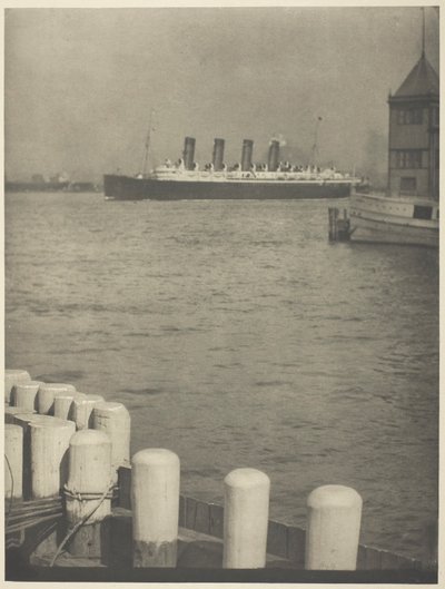 Outward Bound, The Mauretania by Alfred Stieglitz