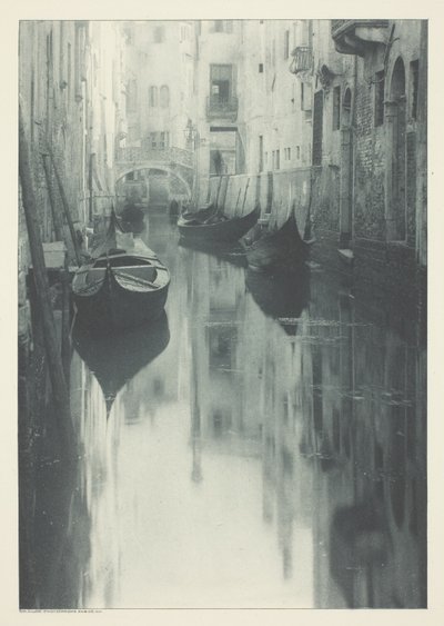 Reflection, Venice by Alfred Stieglitz