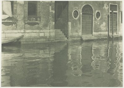 Reflections—Venice by Alfred Stieglitz