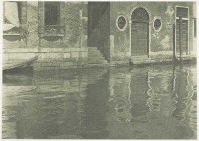 Reflections - Venice by Alfred Stieglitz