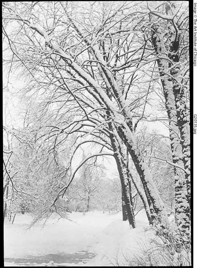 Snowscape, Berlin by Alfred Stieglitz