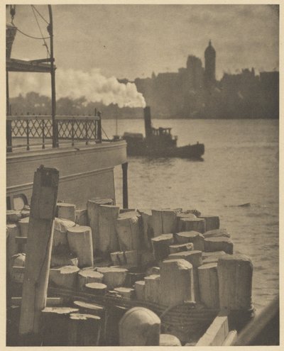 The City Across the River by Alfred Stieglitz
