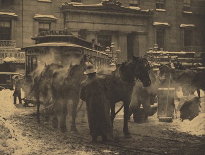 The Terminal, New York by Alfred Stieglitz