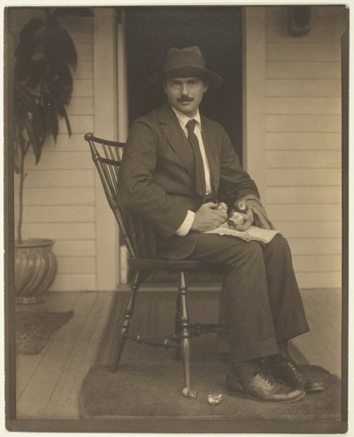Waldo Frank by Alfred Stieglitz