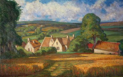 Hill Farm, Painswick by Alfred Thornton