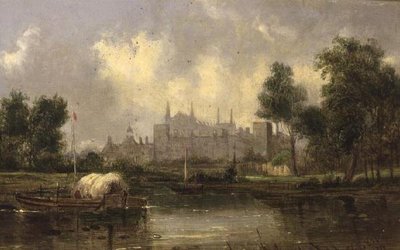 Eton College, Windsor by Alfred Vickers