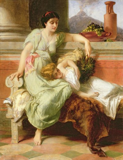 Pompeii, A.D. 79 by Alfred W. Elmore