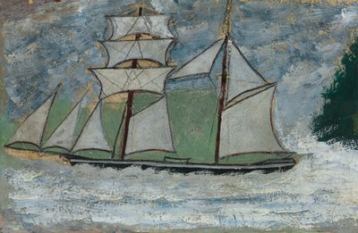 A Sailing Ship by Alfred Wallis