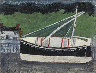 Boats in Harbour by Alfred Wallis