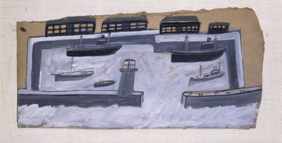 Houses and Ships by Alfred Wallis
