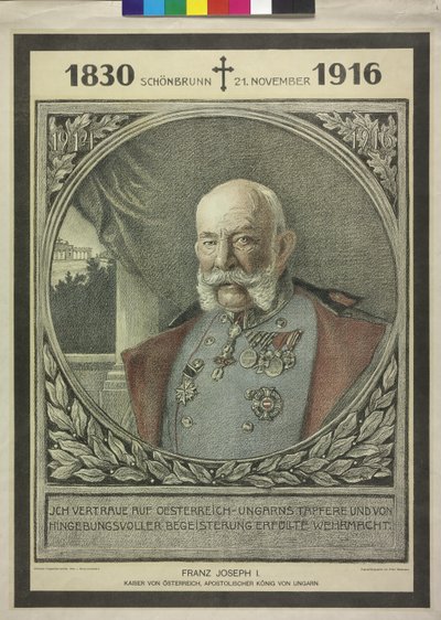 Emperor Franz Joseph I of Austria by Alfred Wesemann