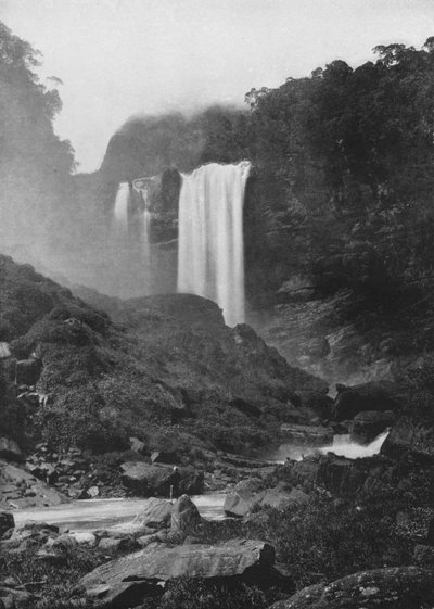 Laxapana Falls by Alfred William Amandus Plate