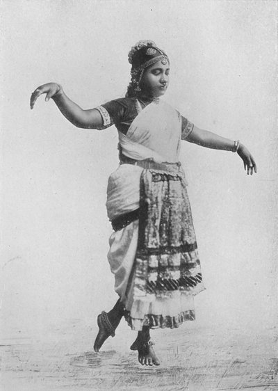 Nauch Dancing Girl, c1890, 1910 by Alfred William Amandus Plate