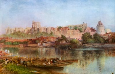 Windsor Castle by Alfred William Hunt