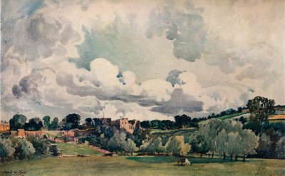 Ludlow Castle, c1880 by Alfred William Rich