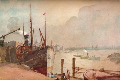On the Thames by Alfred William Rich